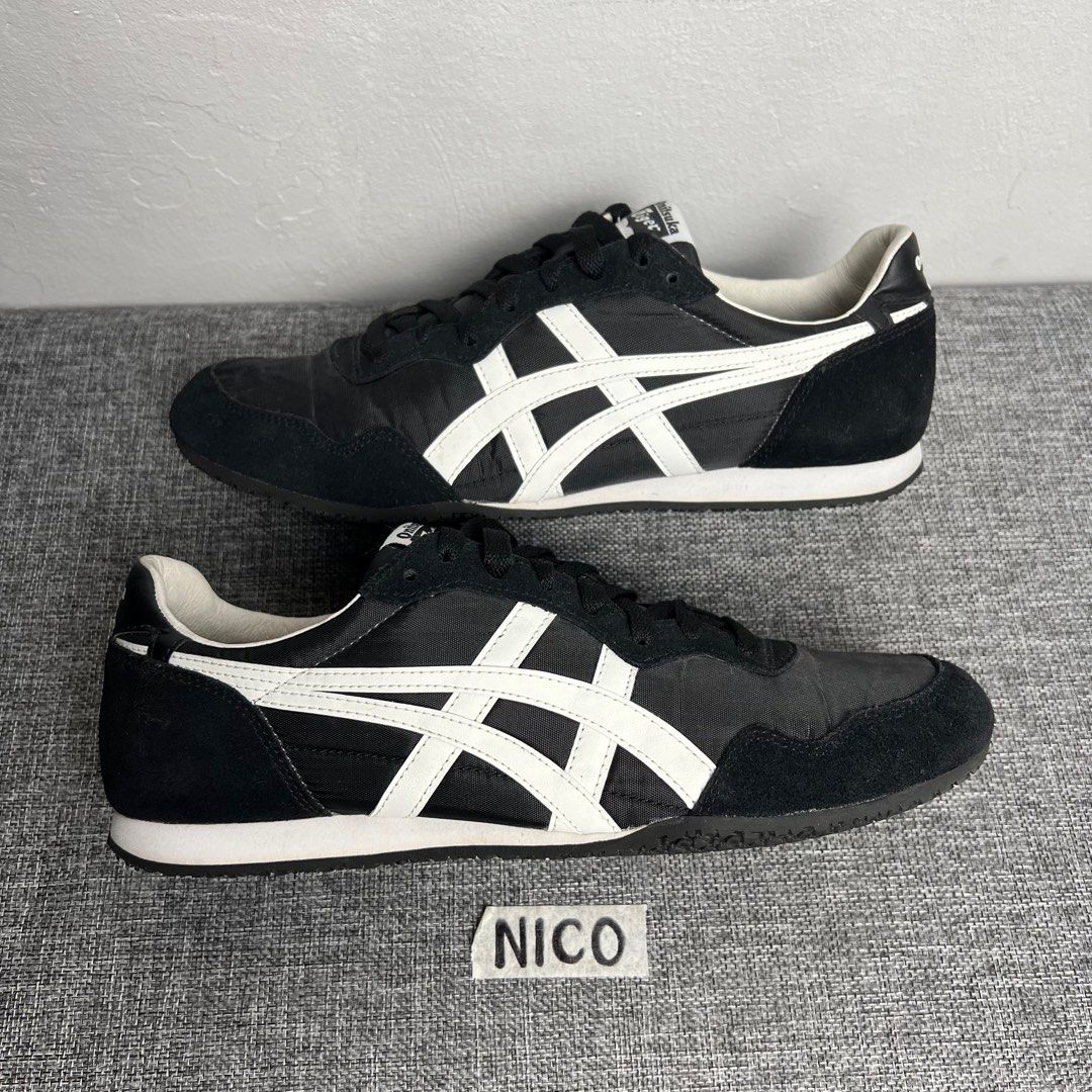 Onitsuka tiger serrano store black and white