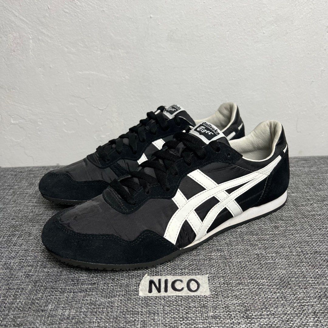 Onitsuka tiger best sale serrano mens Black
