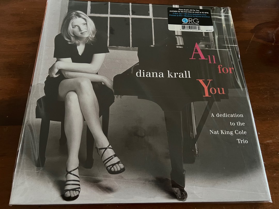 超激得SALE 新品未開封 ORG Diana Krall Love Scenes 180g 2LP aob.adv.br