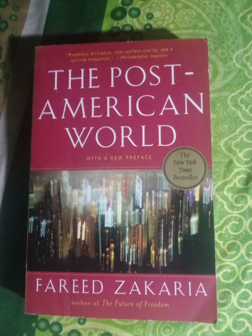 Original　Buku　Tulis,　Buku　Import　Alat　Post-American　The　Impor　Fareed　Book　Carousell　Buku　World　Zakaria,　di