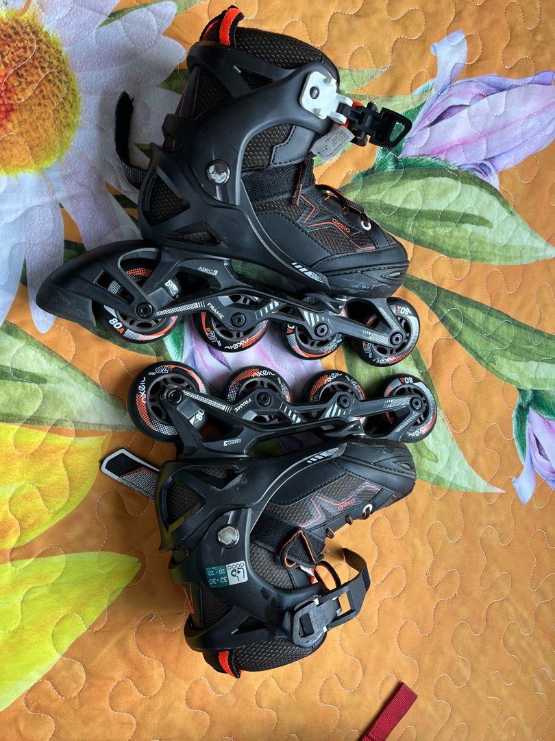 Oxelo skates and guards, Sports Equipment, Sports & Games, Skates ...