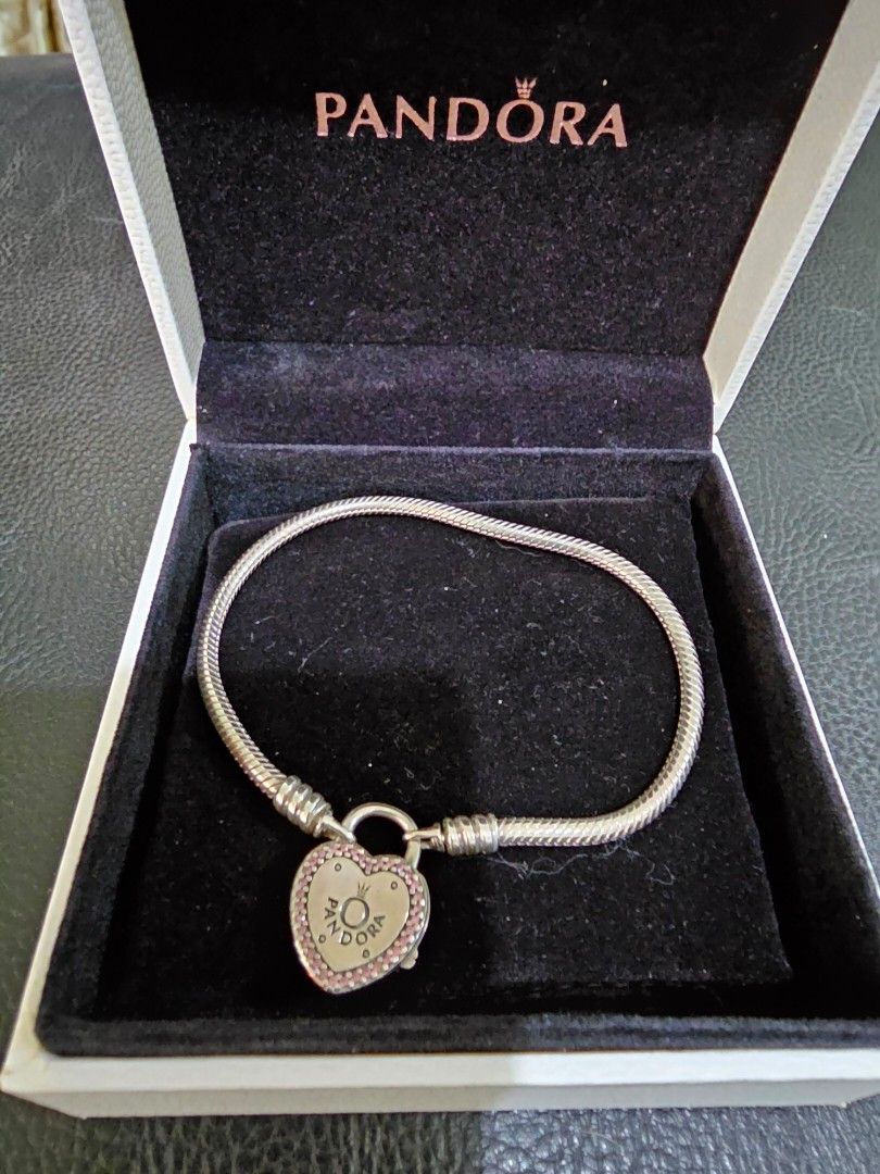 Pandora lock your promise bracelet discount