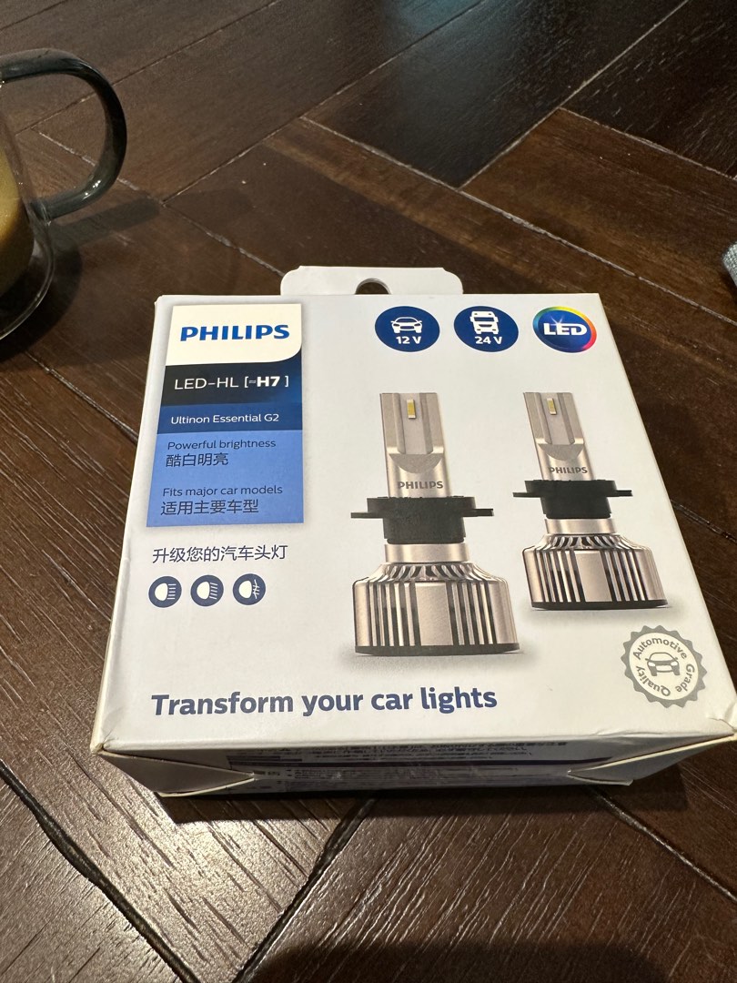 Philips ultinon essential gen 2 H7 led headlights, Car Accessories ...