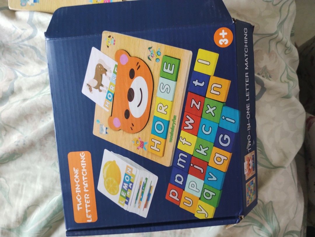 Phonics and letter matching, Hobbies & Toys, Toys & Games on Carousell