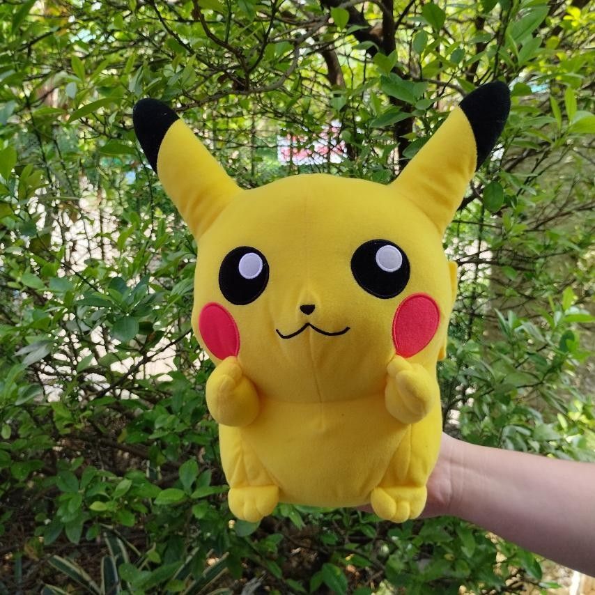 Picachi Plush Doll (Category: Plushies & Soft Toys) located in Cainta. Submitted by japananikanik (Listing ID 1228009083, Image 1). Description: -11 inches - Preloved - From Japan - NO FLAWS - Item on Hand ready for shipping - Great for gift/collection Prices are for the Item only SHIPPING FEE NOT INCLUDED legit seller.