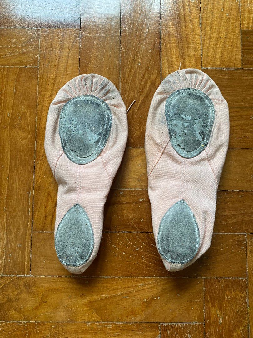 Red rain ballet shoes hot sale