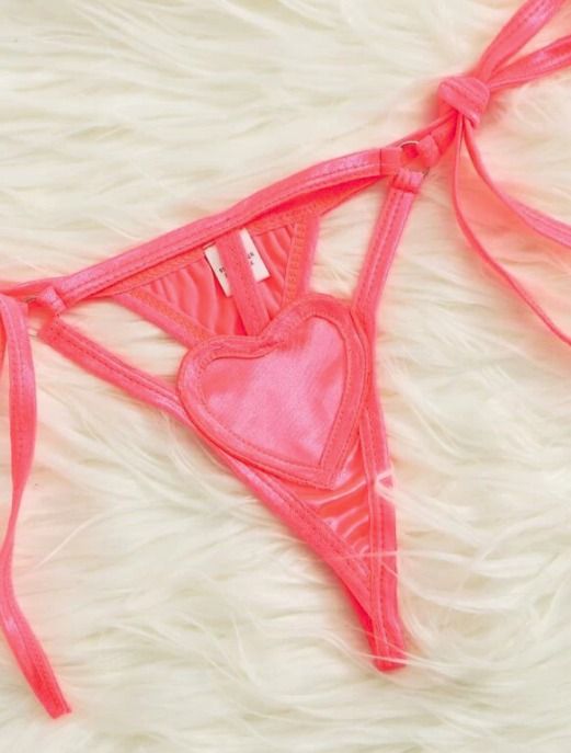 Heart Harness Lingerie Set