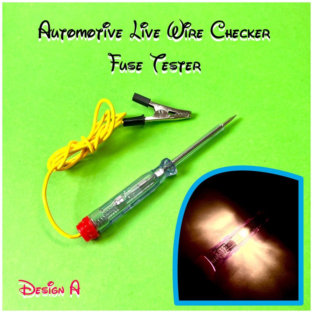 Pocket Size DIY Fuse Checker Automotive Electrical Fuse Circuits