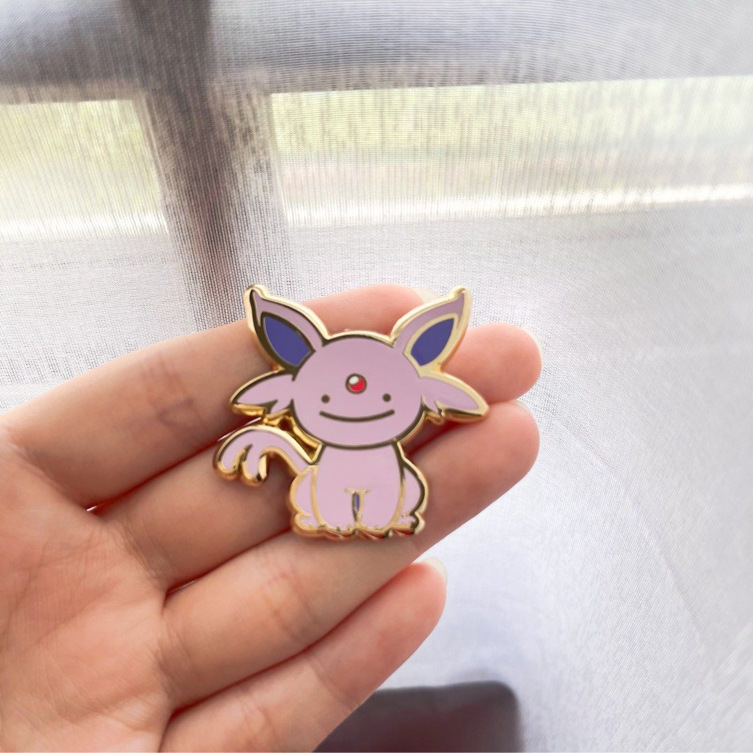 Ditto Pin Pokemon Ditto Espeon Enamel Pin, Hobbies & Toys, Memorabilia ...