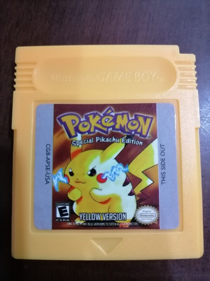 Pokémon yellow for gameboy (Category: Nintendo) located in Cainta. Submitted by apolloeleven33 (Listing ID 1227978114, Image 1). Description: Gameboy game bootleg Pokemon yellow English language Save ok Tested /working Price 500 Meet up Puregold sumulong Pick up Servillana street cainta rizal (pin) Shipping J&t Lalamove (cod) Payments G-cash Bank deposit, transfer.