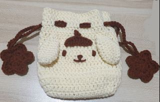 Pompompurin Crochet Pouch