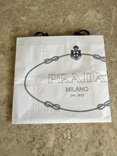 Prada paper bag