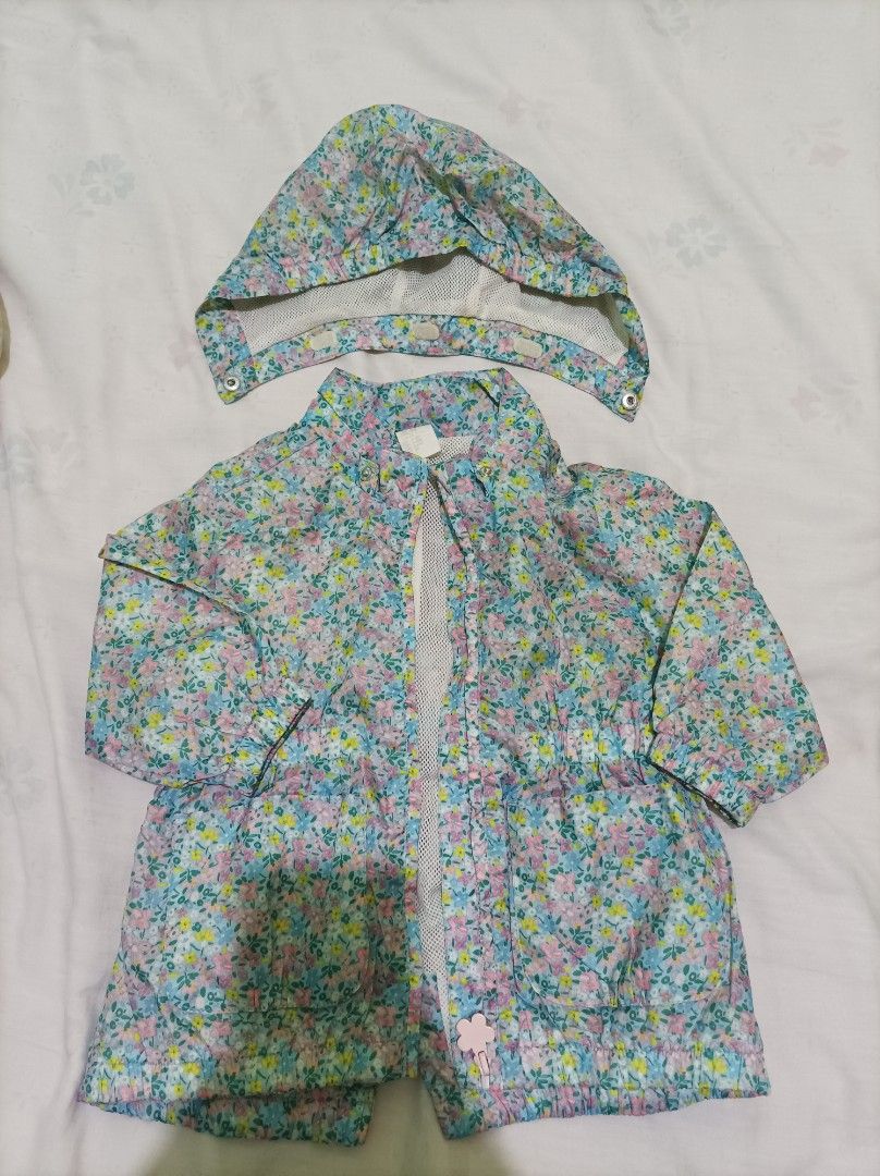 H&m girls raincoat sales