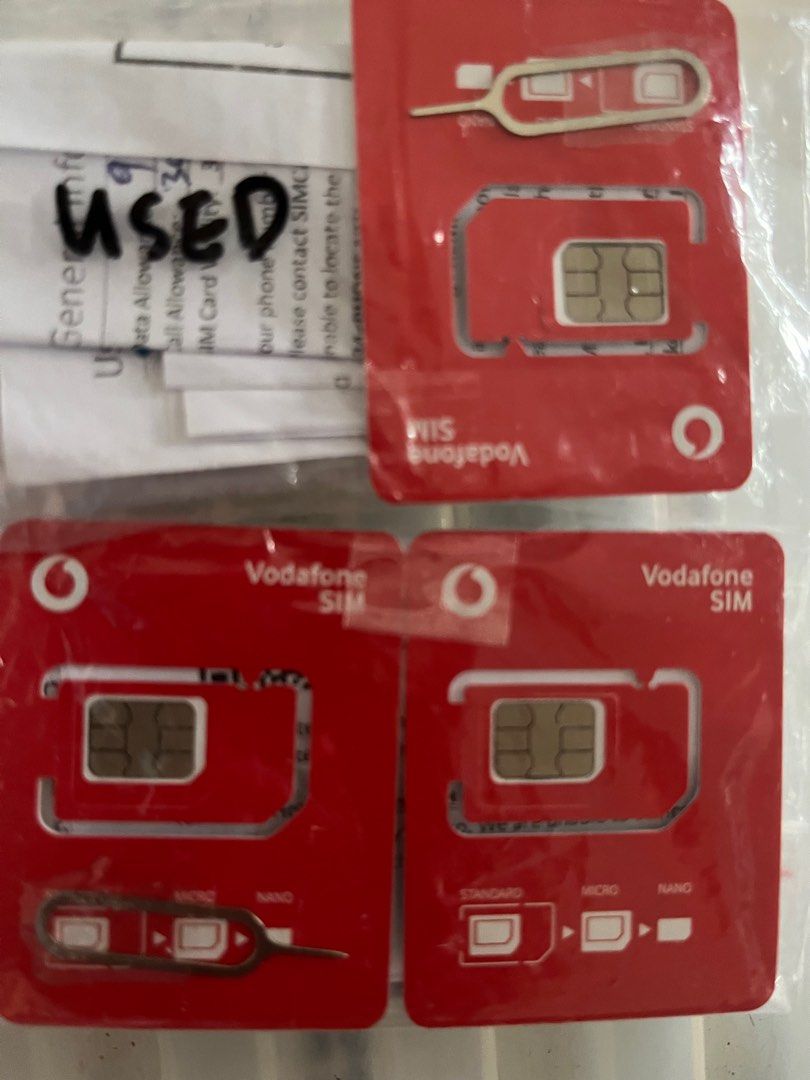 Preregistered EUROPE SIM CARD (30 days 8GB), Mobile Phones & Gadgets