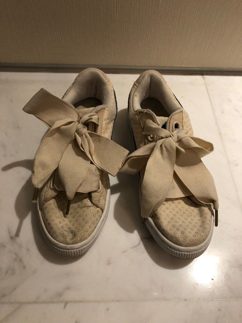 Puma basket heart oatmeal new arrivals