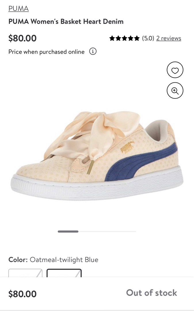 Puma basket heart review cheap