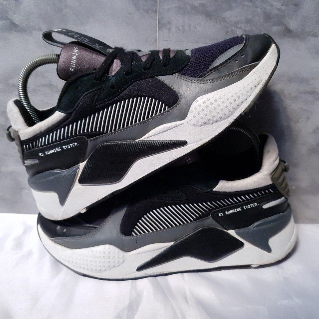 Puma RS-X Black, Fesyen Pria, Sepatu , Sneakers di Carousell