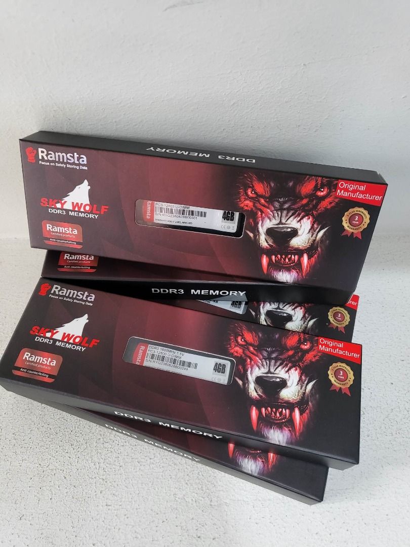 Ramsta 4GB DDR3 1600Mhz Memory (Category: Hard Disks & Thumbdrives) located in Las Pinas. Submitted by borjamonica644 (Listing ID 1228040918, Image 2). Description: Ramsta 4GB DDR3 1600Mhz Memory - Brand New @ 700 MOP : COD/GCash/Bank Transfer VIA : Lalamove/Grab - Same Day Delivery LOC : Las Pinas City How to order? Send me a message now! Monix Online @monixonline | 09562446082 FB Page: https://www.facebook.com/monixonline .