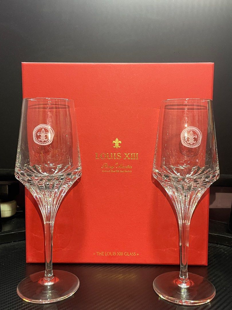 Rare Remy Martin Louis XIII Twin Crystal Glasses (4cl)