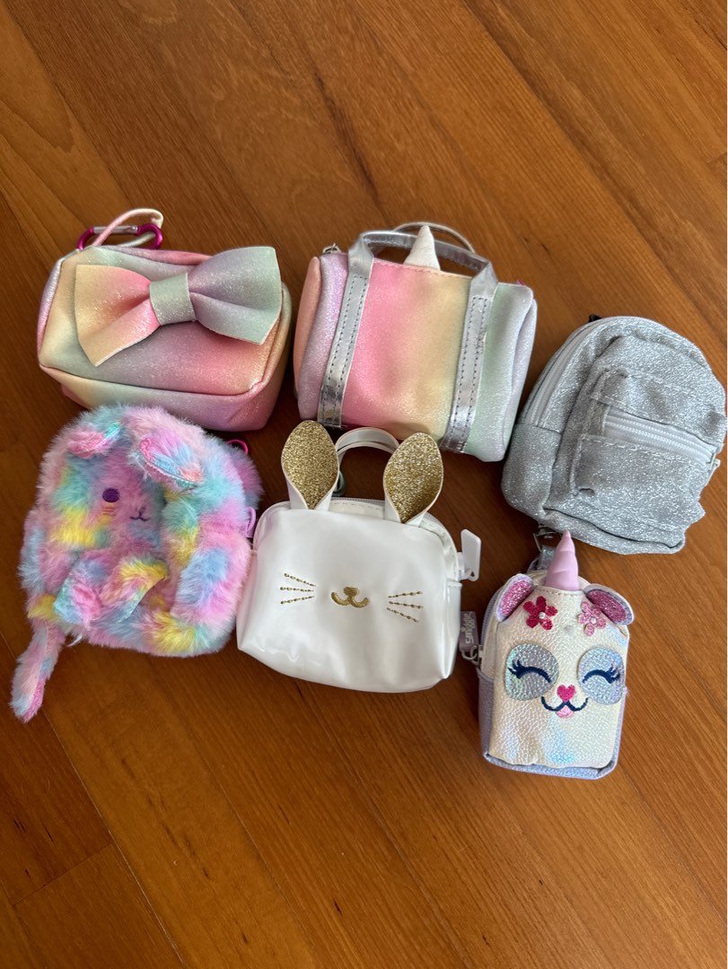 Real littles backpack with miniature accessories, Hobbies & Toys, Toys