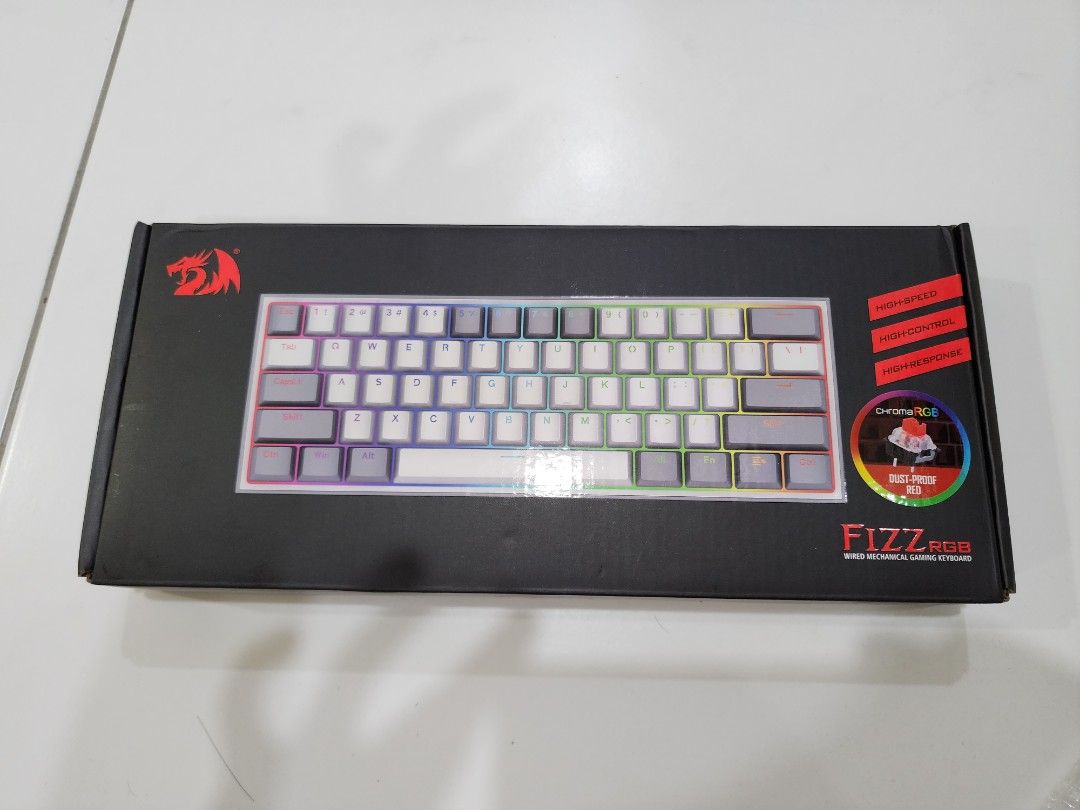 Redragon Fizz K617 RGB Mechanical Gaming Keyboard (Wired), Computers ...