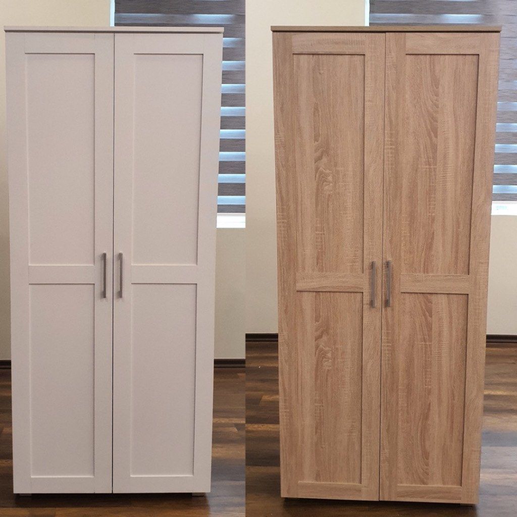 ROAM METOD 80cm Multipurpose 2 Door Storage Cabinet 5 Tier Almari