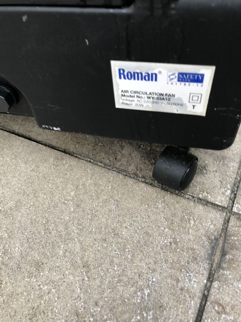 Roman air circulation fan. All functions working. Ioniser, mist