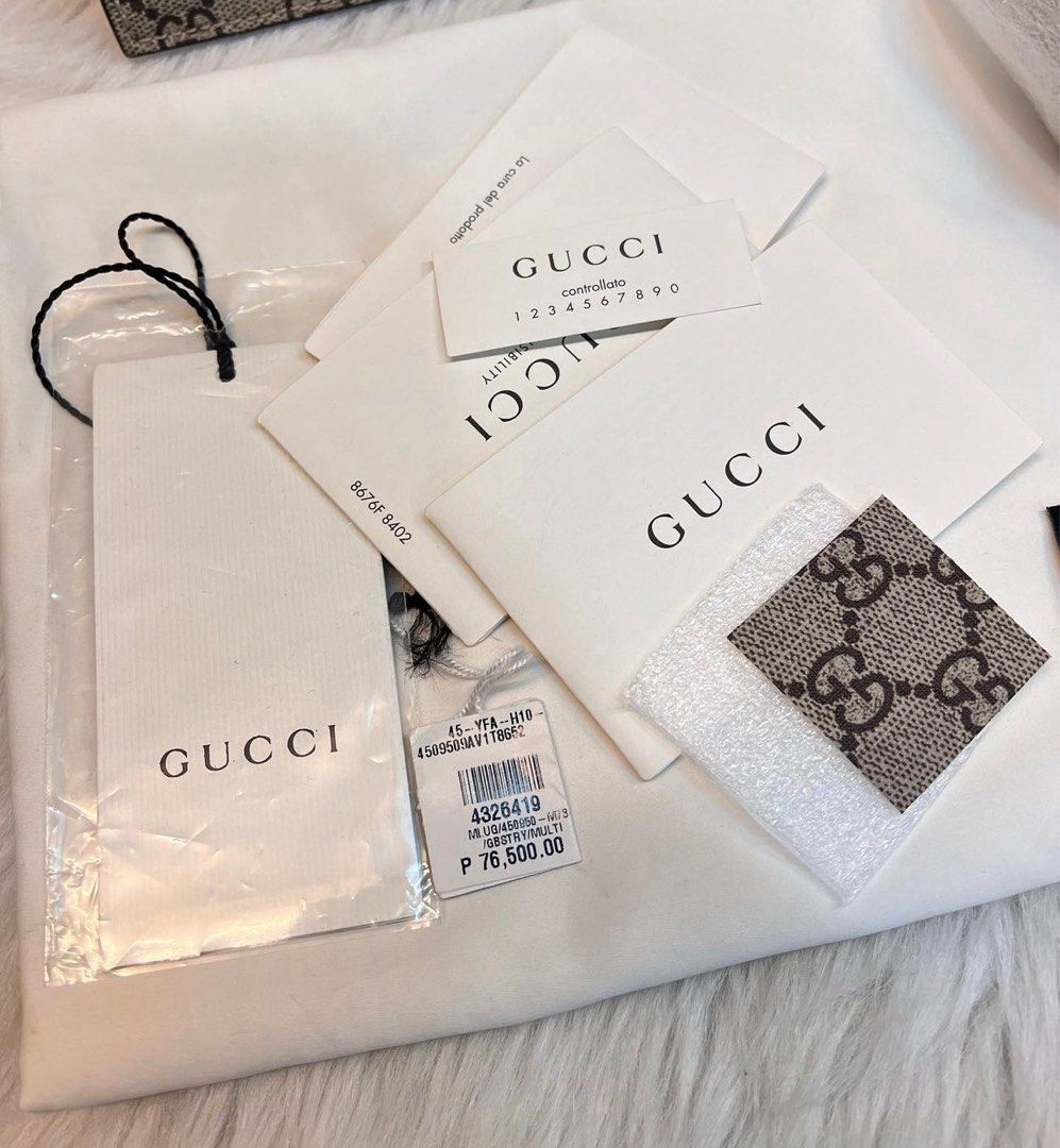 Rush!!! Bnew gucci see price tag!, Luxury, Bags & Wallets on Carousell