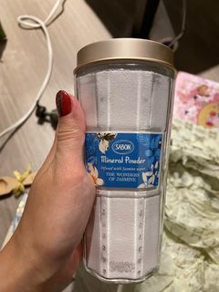 Sabon限量璀璨茉莉 礦晶浴粉