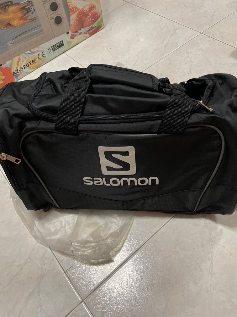 Salomon black bag with sling light weight , Men's Fashion, Bags, Sling ...