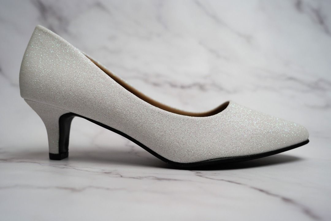 Sara Jane Women D133 comfort court shoes local stock BLACK GOLD WHITE Women s Fashion Footwear Heels on Carousell