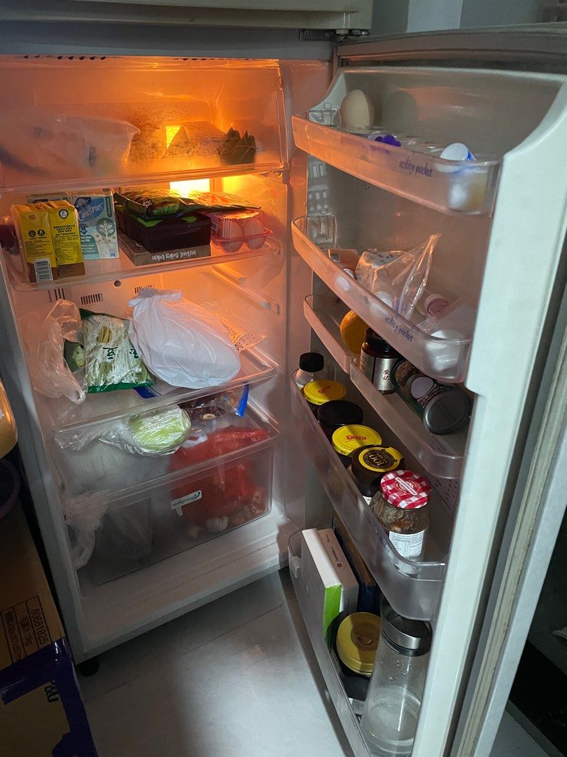 (Self PICKUP) Mitsubishi Elegance 2 Door Refrigerator, 家庭電器, 廚房電器, 雪櫃及