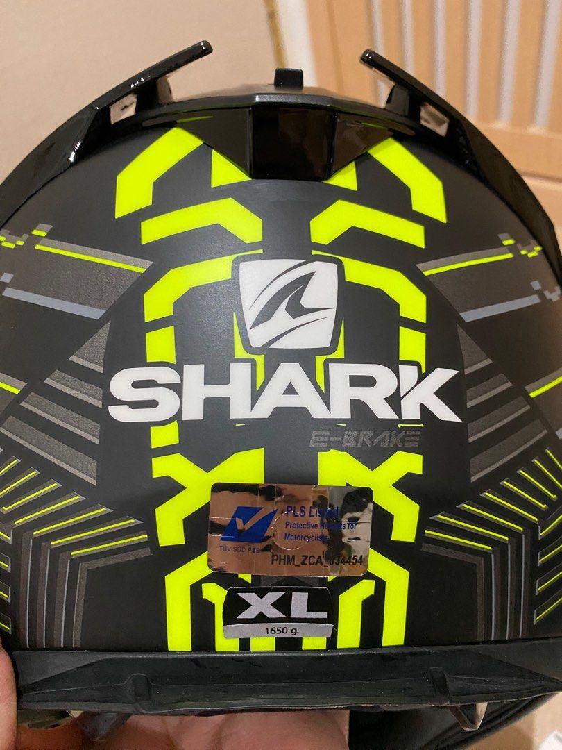 Shark Helmet spartan gt e-brake, Motorcycles, Motorcycle Apparel on  Carousell