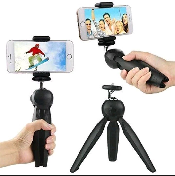 Stand holder mini tripod android Hp, Fotografi di Carousell