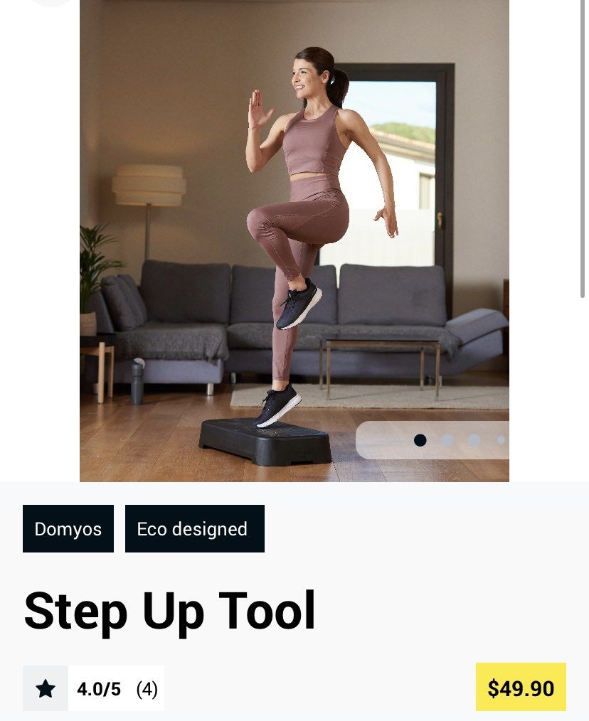 Stepper step up store