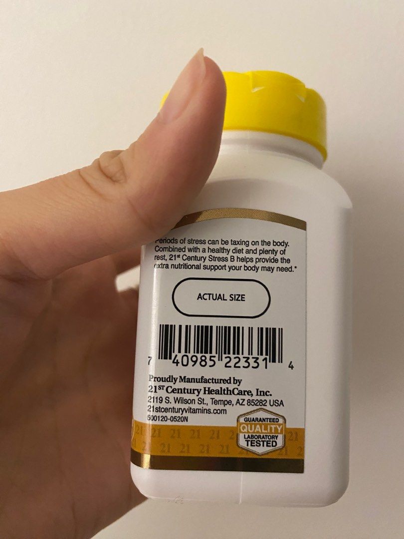 Stress B With Zinc, Health & Nutrition, Health Supplements, Vitamins