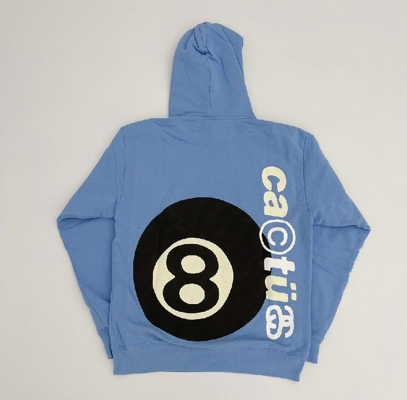 Stussy x CPFM 8 Ball Pigment Dyed Hoodie, Men's Fashion, Tops ...