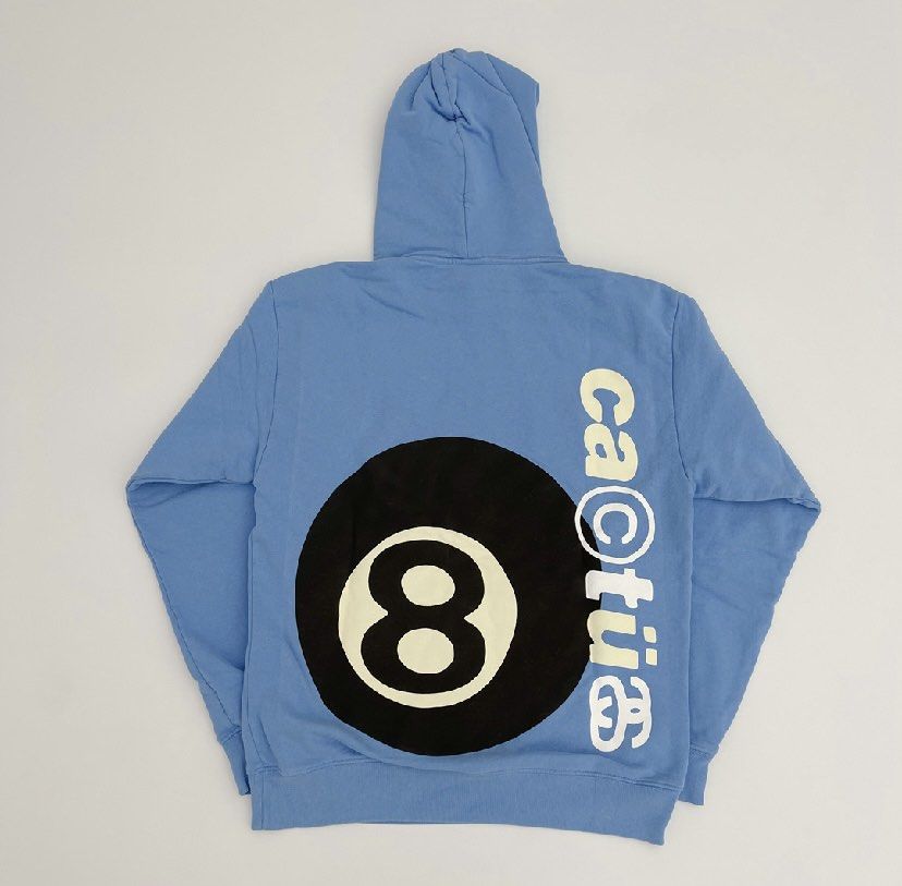 Stussy x CPFM 8 Ball Pigment Dyed Hoodie, Men's Fashion, Tops