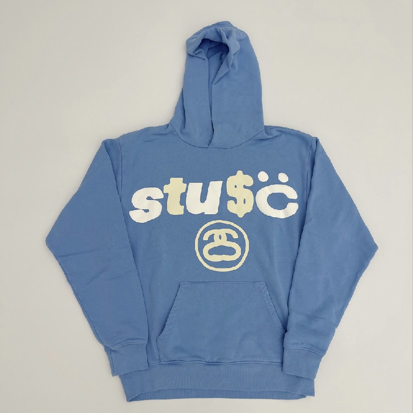 Stussy x CPFM 8 Ball Pigment Dyed Hoodie, Men's Fashion, Tops ...