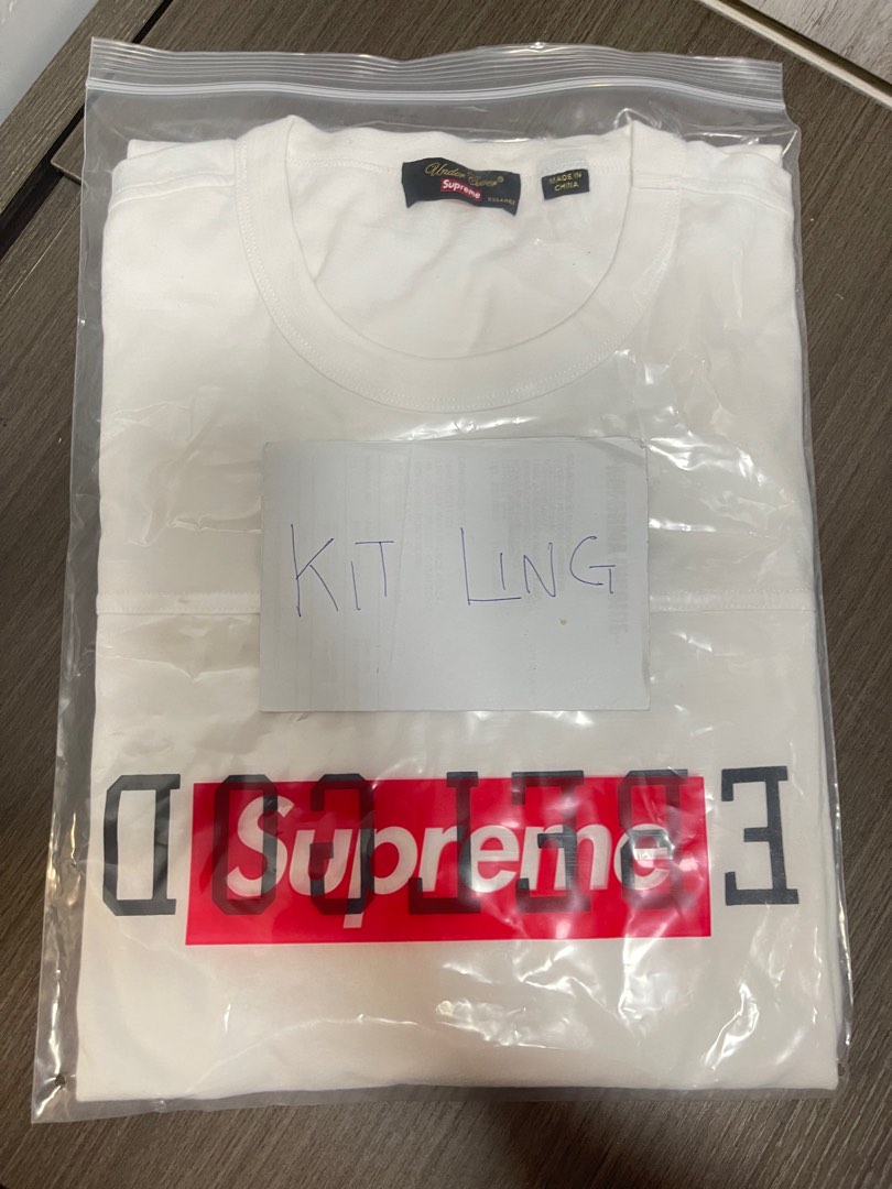 Supreme Undercover Football Top White XXL, 名牌, 服裝- Carousell