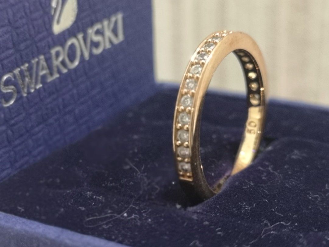 Swarovski rare hot sale ring rose gold