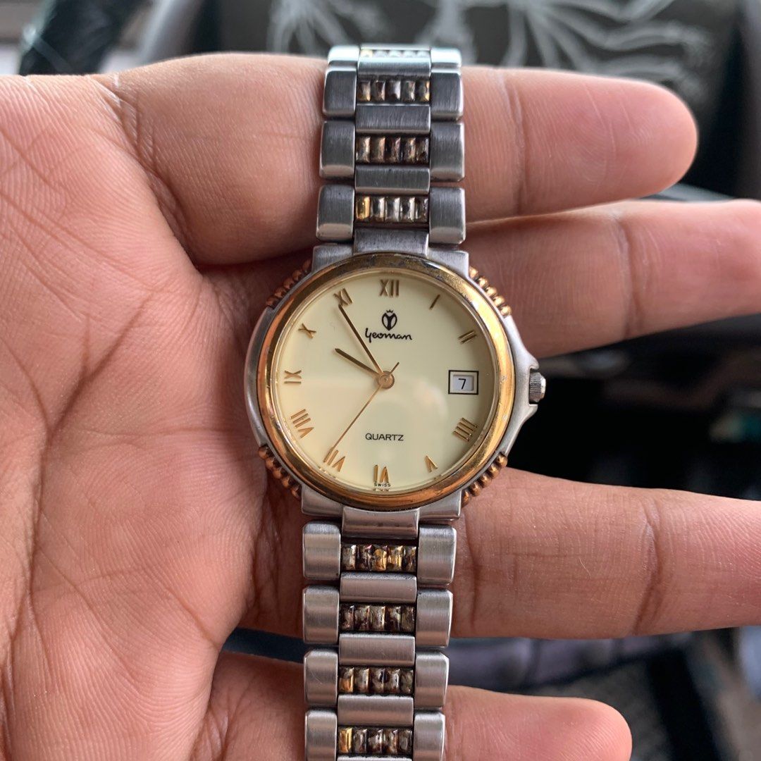SWiSS LUXURY WATCH QUARTZ YEOMAN by SWISS Engine Original item ViNTAGE