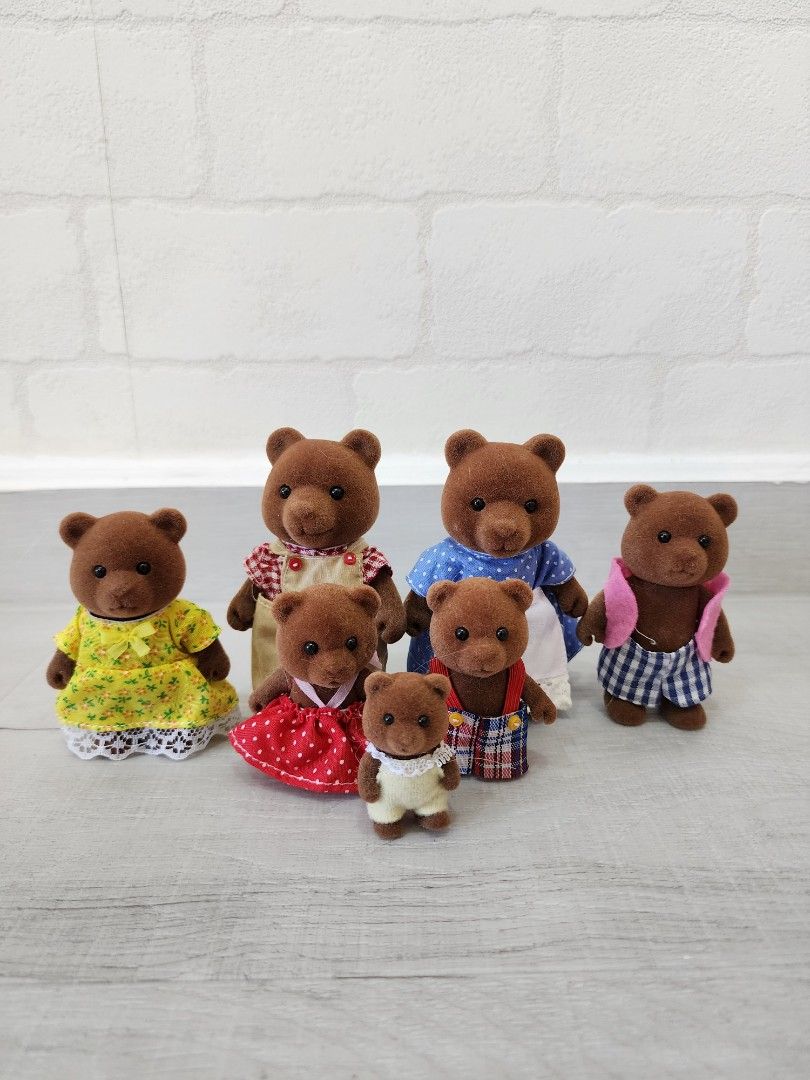 SYLVANIAN FOREST FAMILIES Bärenwald Barenwald Deer Family £48.00