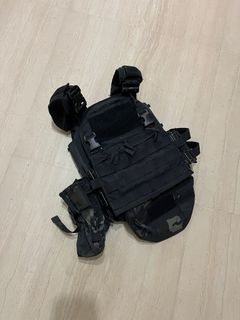Tactical Black Plate Carrier