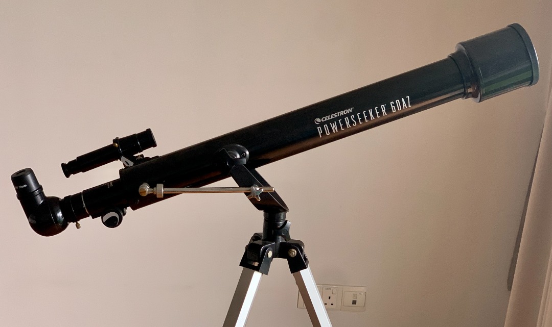 Telescope Celestron PowerSeeker 60AZ, Hobbies & Toys, Toys & Games on