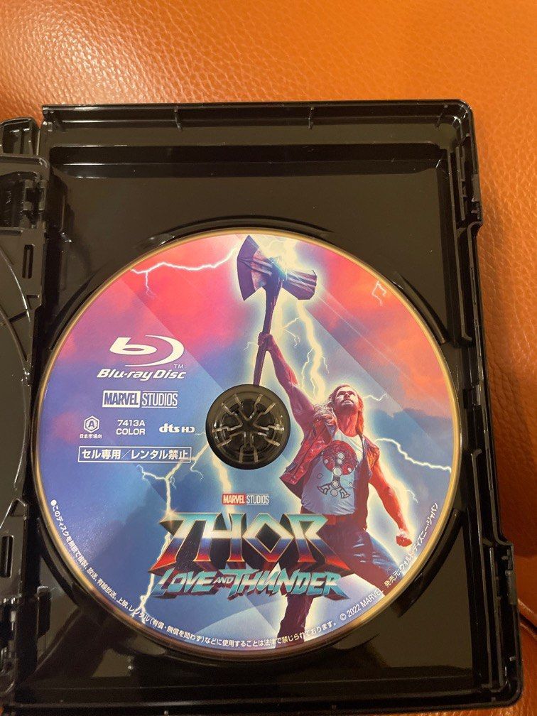 Thor Love and Thunder BluRay disc, Hobbies & Toys, Music & Media, CDs