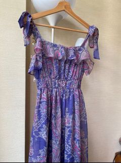 Thrifted boho maxi dress