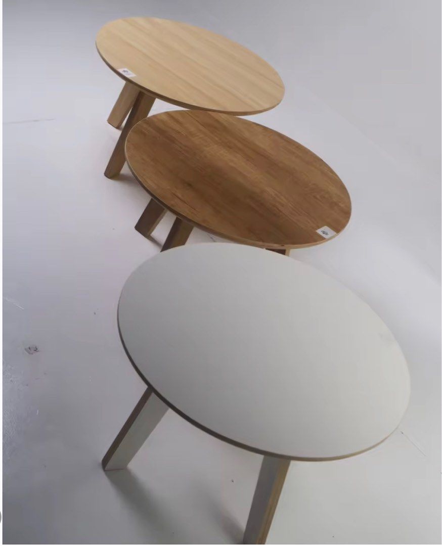 Tiny coffee table with low seating, perfect for corners. Original price