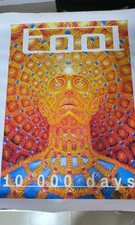 Tool 10,000 Days Psychedelic Band Canvas Poster