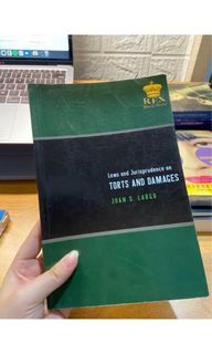 Torts and Damages by Largo
